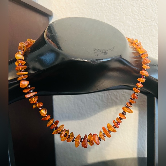 Stunning Amber BEADS vintage necklace - Picture 4 of 4
